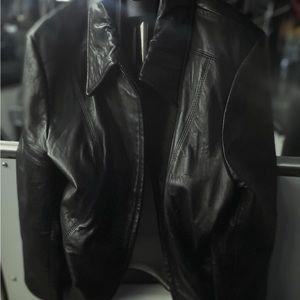 Leather jacket
